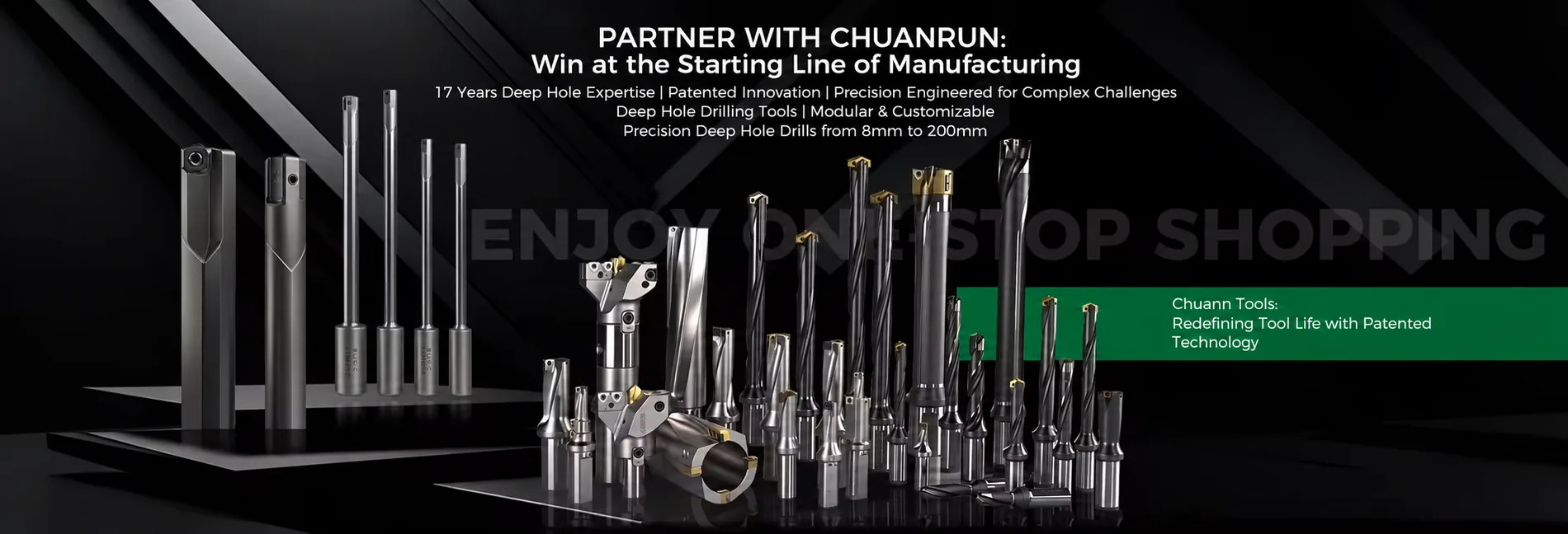 Machining tools hero slide 1